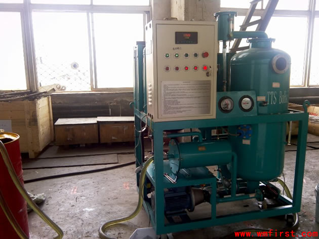 DYJ-50濾油機(jī)試運(yùn)行